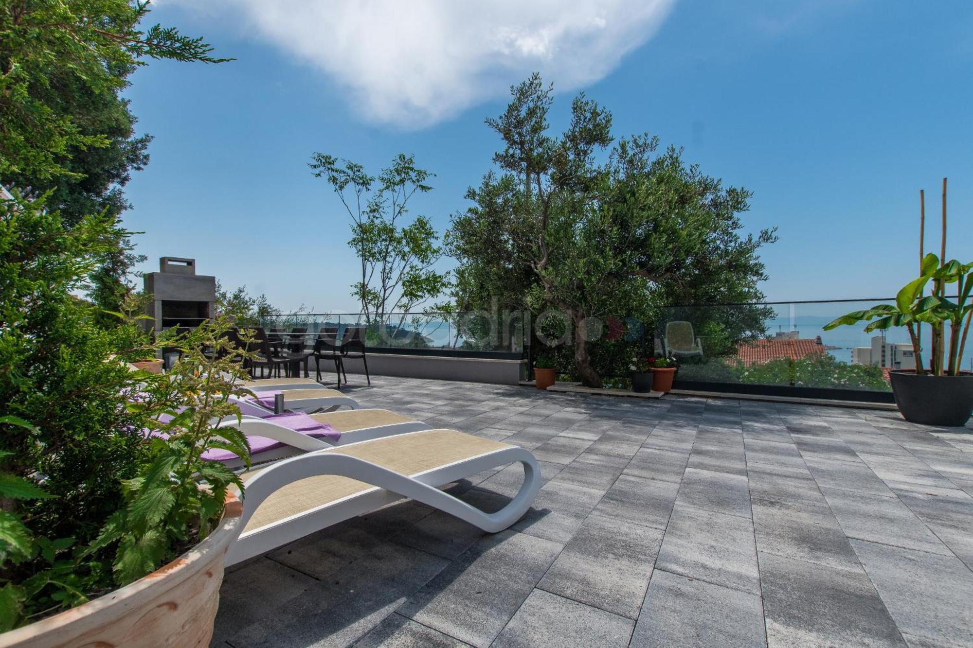 Seashell - Luxury Seaview Apartments Makarska Bagian luar foto